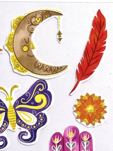 Violette Stickers | Elephant Dreams | Astrology Stickers | Unique & Artistic - Picture 3 of 7