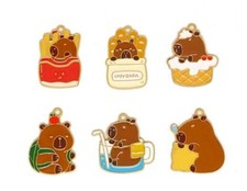 lot 60pcs cartoon animal mix Metal Charm Pendant DIY Necklace Jewelry Making