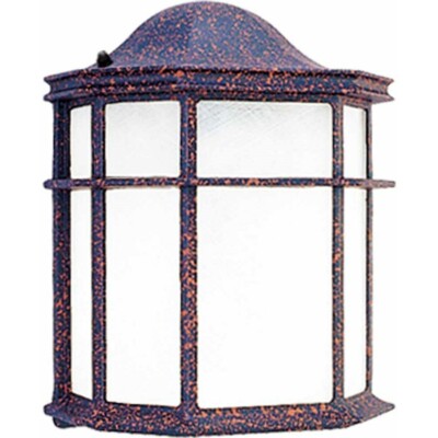 Volume Lighting 2-Light Rust Outdoor Wall Sconce, Rust - V6879-30