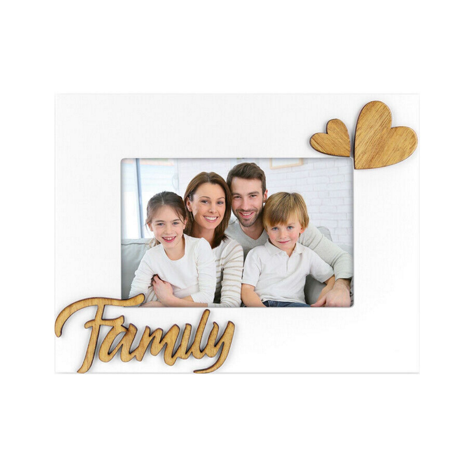 ZEP FAMILY CORNICE DA TAVOLO IN LEGNO 10 X 15 CENTIMETRI NUOVA copia