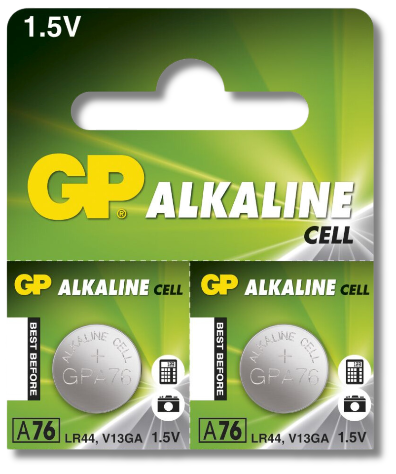 10 x GP LR44 1.5V Batteries A76 LR 44 AG13 357 L1154 Longest Expiry - Image 2