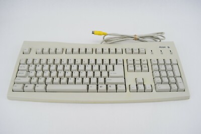 Acer 6511-C PS/2 Vintage Wired Keyboard | eBay