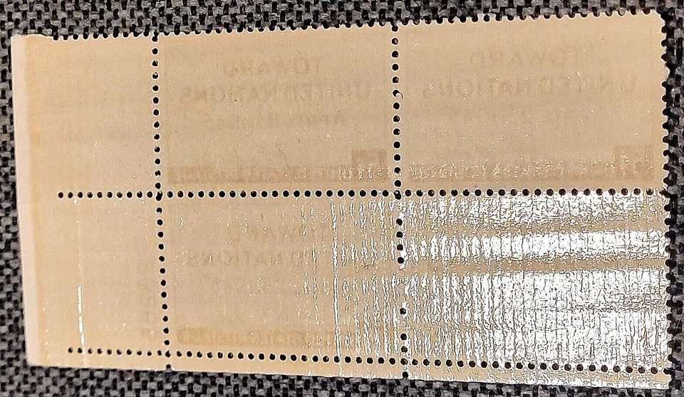 SCOTT#928 5¢ United Nations Peace Conference-BLOCK OF 4-MNH/OG-F/VF-1945-ULTRAMA - Image 2 of 3