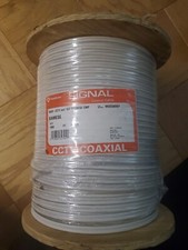 1000FT RG59 PLENUM Siamese CMP Cable We 20AWG 18/2 Power CCTV Sec Cam Bulk Wire