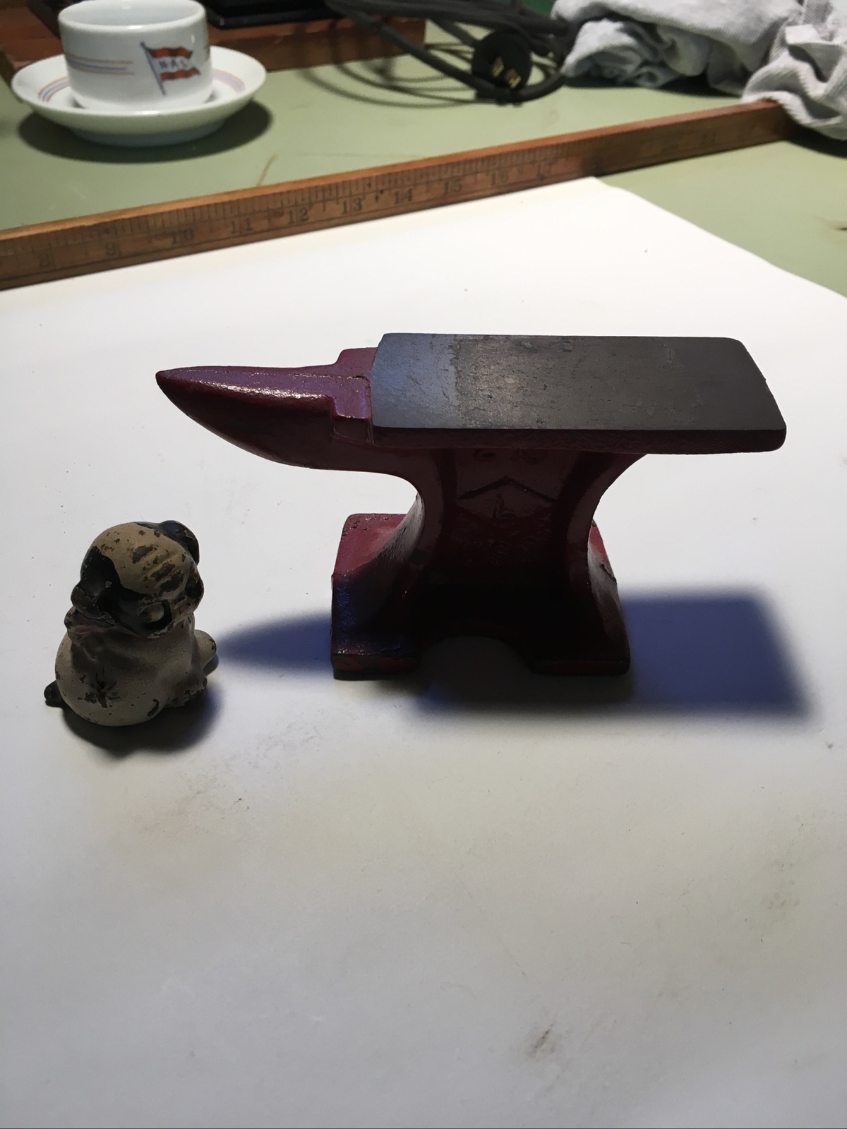 vintage bench vise usa 6” Small Red 279 Small Metal Jewelry Work. eBay
