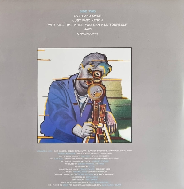 Cabaret Voltaire The Crackdown LP, Album, Ltd, RE, RM, Sil