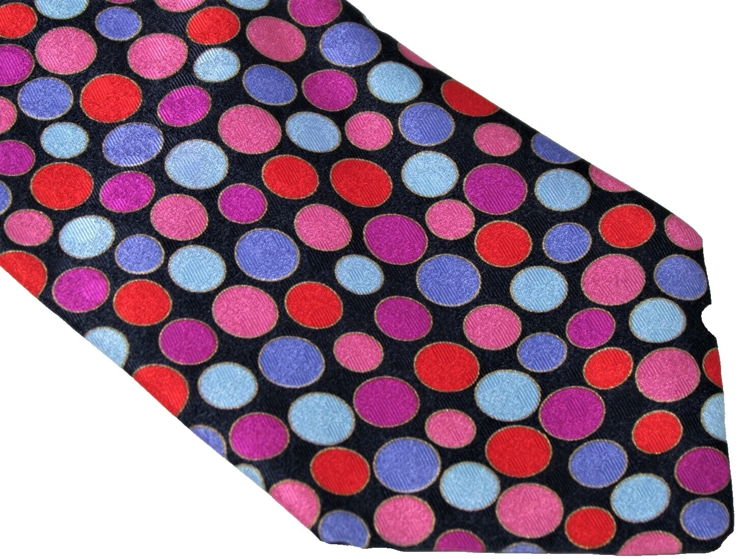 Polka Dot lazos Stefano Ricci 100% Seda para Hombres