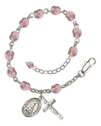 TÚ ELIGES Pulsera Rosario Mujer Santa Plata Bienaventuranza Junio Piedra Natal NUEVO - Imagen 35 de 140