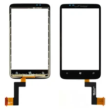 NEW HTC OEM Touch Screen Digitizer Glass Lens Part for 7 TROPHY T8686 (VZ Logo)
