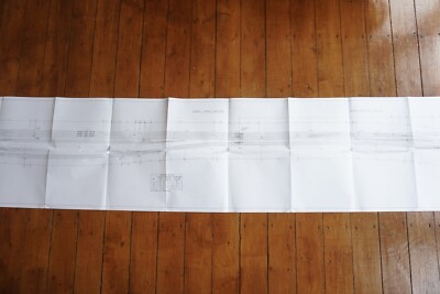 1981 London Bridge Southwark Park North Kent British Rail Railway Track Plan Map
