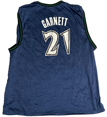 Kevin Garnett Minnesota Timberwolves Reebok NBA Jersey #21