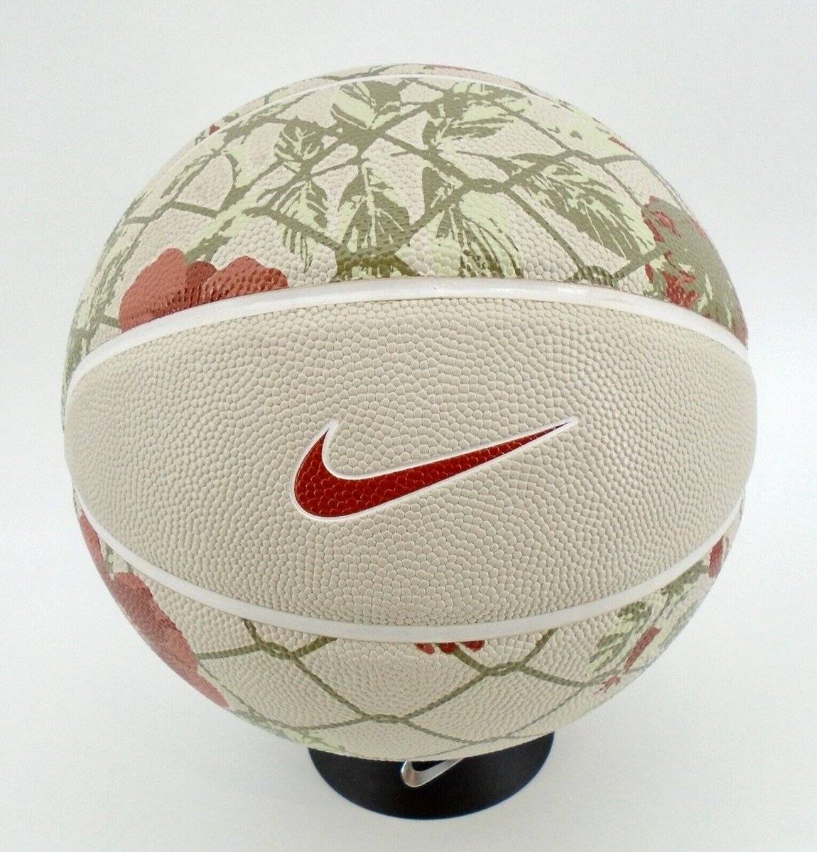 Nike Basketball Premium Energy Basketball 8 Panel Wood Brown/White