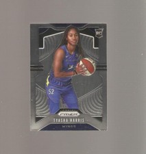tyasha harris rookie 2020 panini prizm wnba base card,,dallas wings