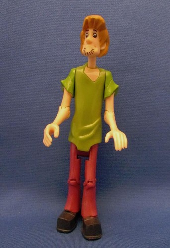 scooby doo shaggy rogers posable figure - hanna-barbera