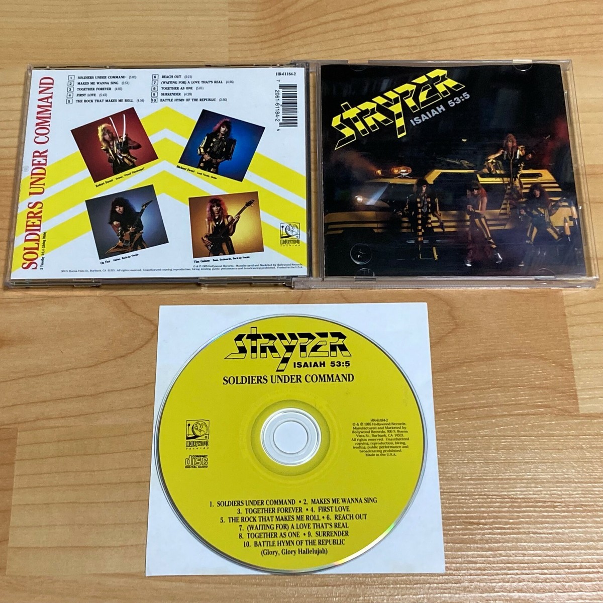 Stryper - Soldiers Under Command [1CD, United States Press