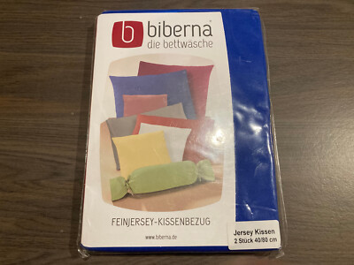 Biberna Die Bettwasche Feinjersey-Kissenbezug 40/80 cm