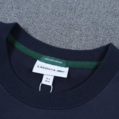 LACOSTE x BEAMS Men’s Oversizd Sweatshirt In Blue - Picture 2 of 10