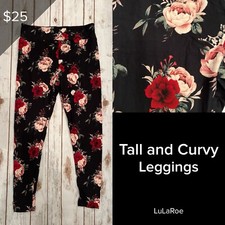 LuLaRoe NEW Leggings Tall Curvy TC Buttery Soft Leggings Colorful Floral