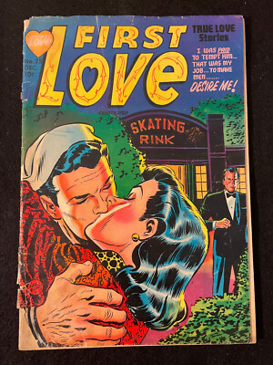 First Love Illustrated #35 (Harvey 1953) Key issue! Used in SOTI! Detached cover