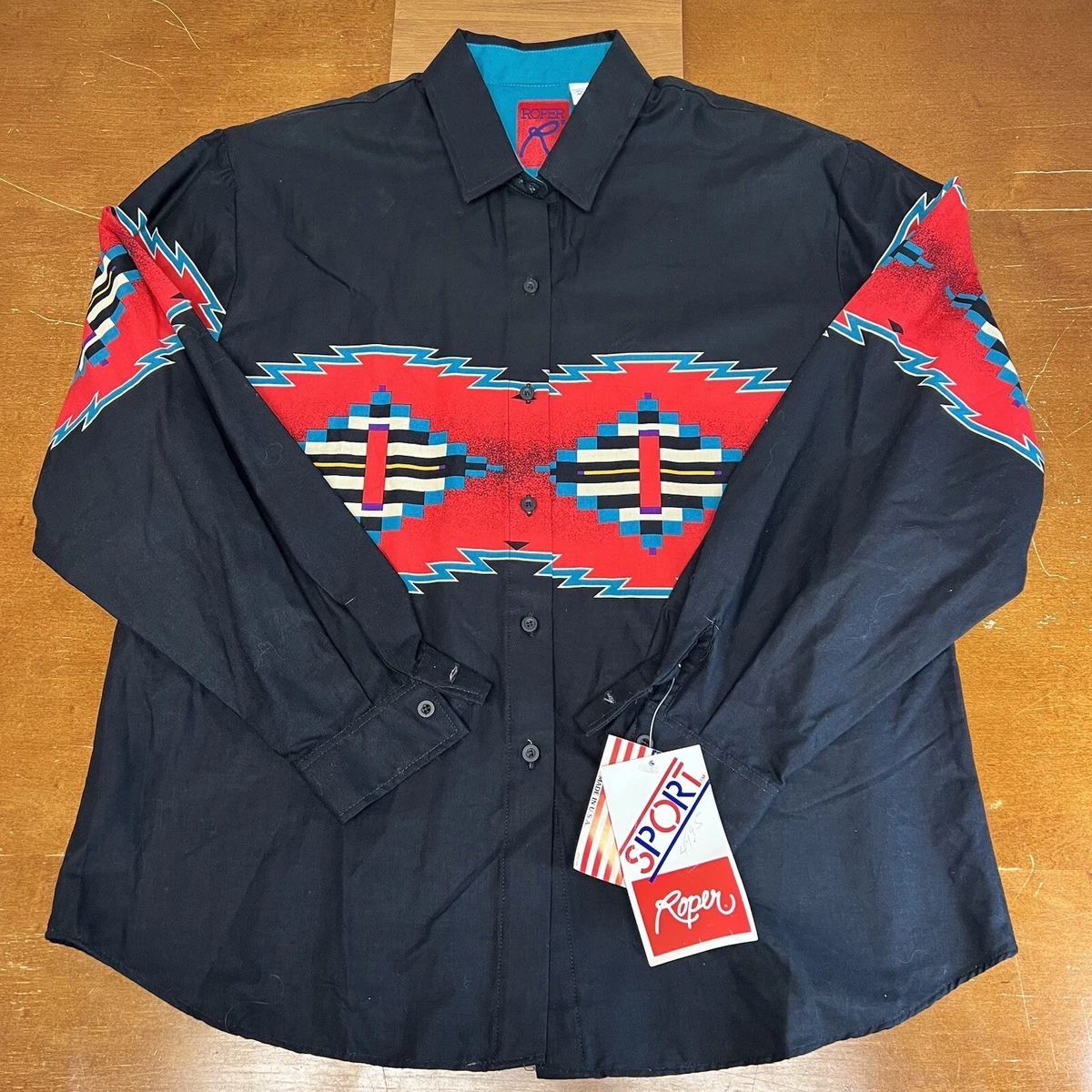 Roper button deals up shirt
