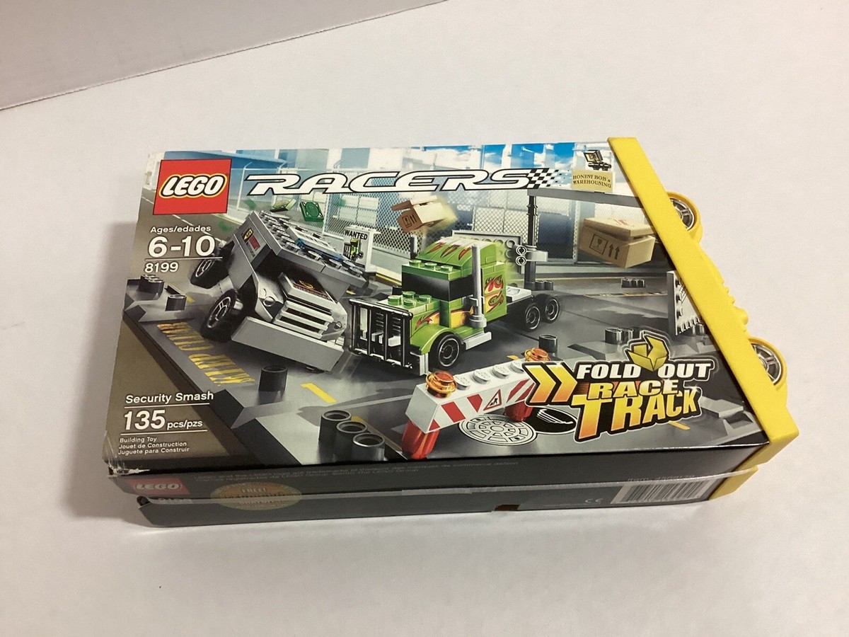 Lego Racers 8199 Security Smash - New Sealed box 135 pieces See