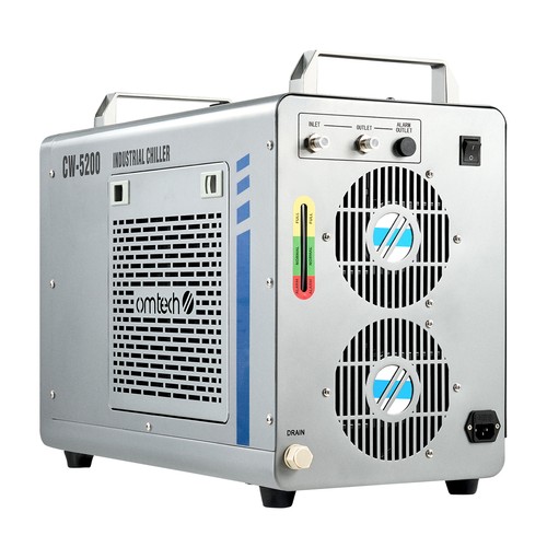 Industrial Water Chiller CW5200 for CNC CO2 Laser Engraver Cutter - Used