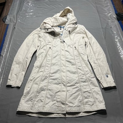 KUHL Projekt  Lena Jacket/Raincoat/ Hooded Trench S Wind Rain Resistant Women's
