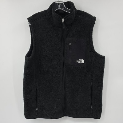 The North Face Peak Fleece Vest Full Zip Jacket Coat Men's Size XL