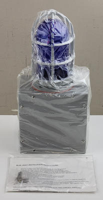 #ad NEW Ramtec Model BL 1A Emergency Blue Globe Light Lamp Assembly w Guard $70.99