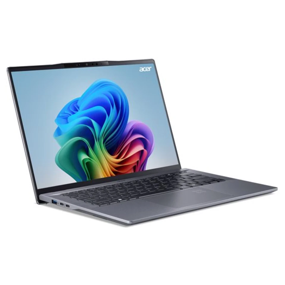 Acer Swift Go 14 AI 14.5'' Snapdragon X Plus X1P 1TB 16GB WUXGA Grey Laptop - Image 3 of 3