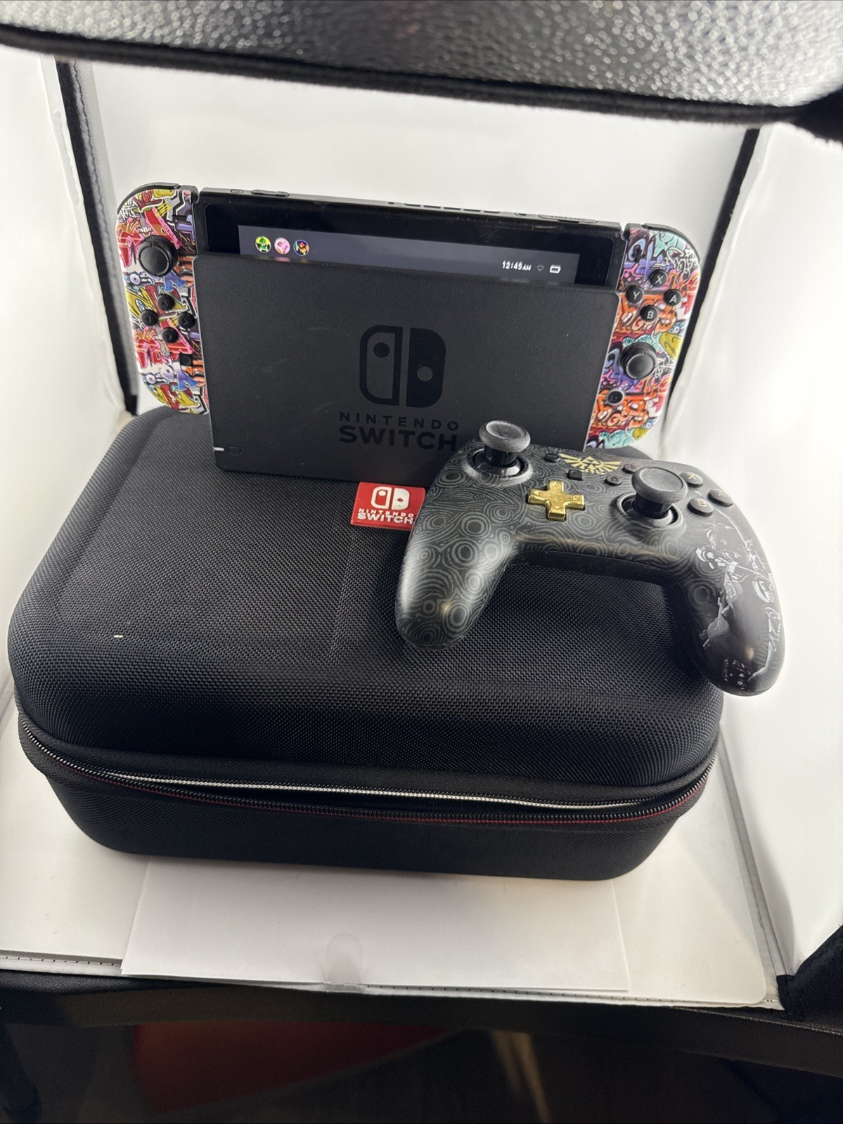 Nintendo Switch HAC-001 (First Gen) Console w/ Joycons *NO CHARGER*