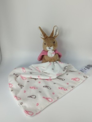 M&S Beatrix Potter Schnuller Peter Rabbit rosa Flopsy Bunny Baby Spielzeug Tröster