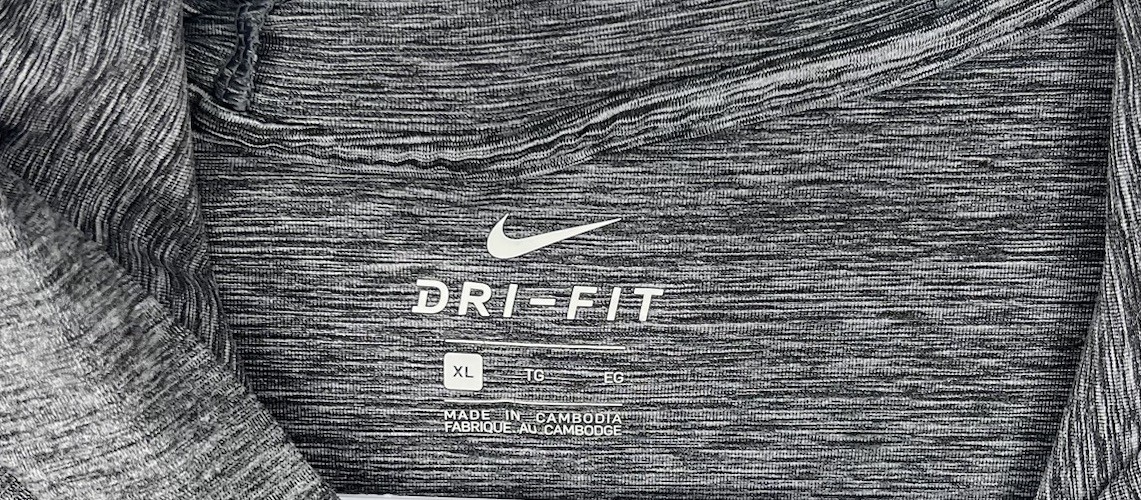 SACAI X NIKE Nike Yoga Dri FIT BQ2864 032 Giacca con cappuccio e zip intera grigio erica uomo XL