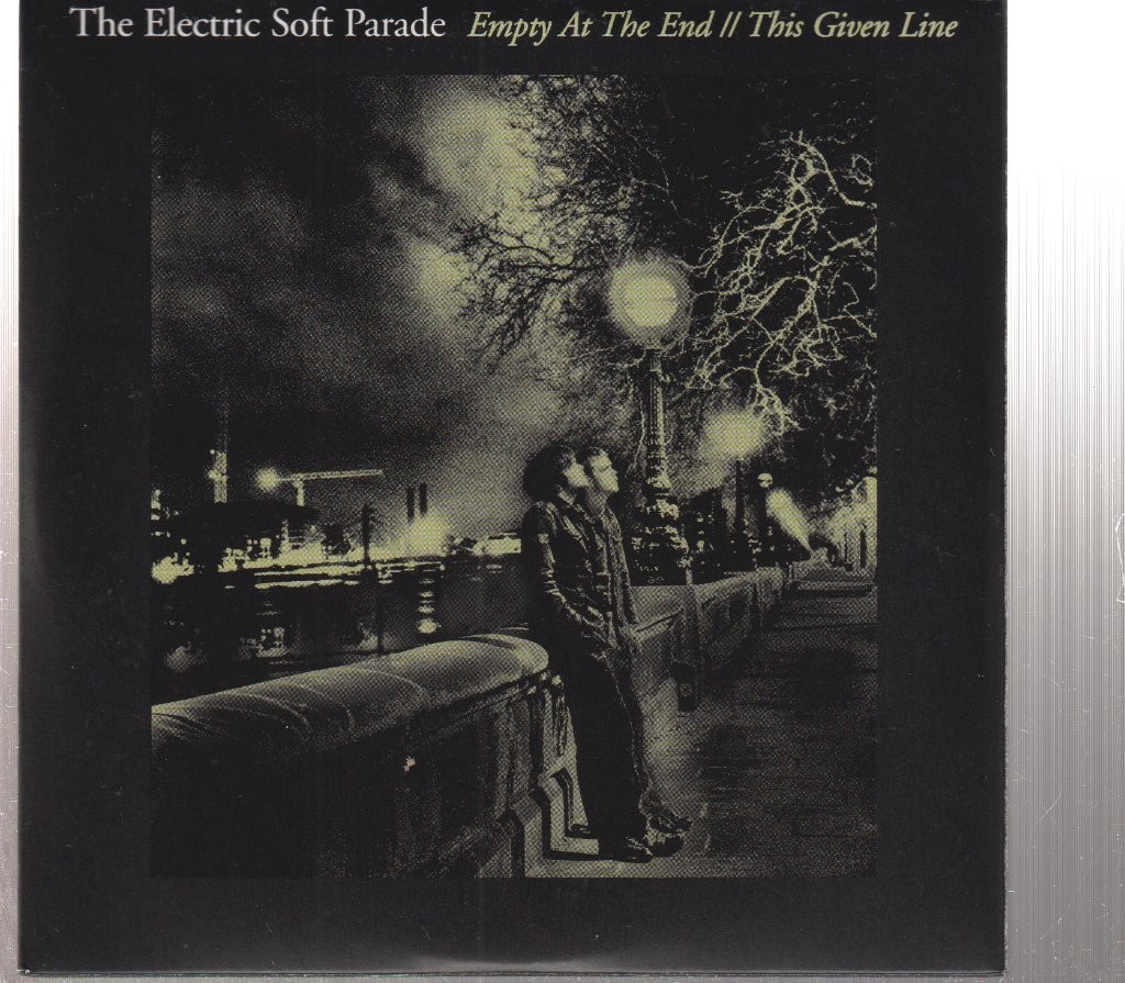 ELECTRIC SOFT PARADE EMPTY AT THE END / THIS GIVEN LINE CD 2 track promo CD in c