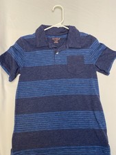 Cat  Jack Collared Blue Shirt With Pocket size 8/10 Boys