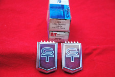 65 Mustang Nos Gt Fender Badages 2 C5zz 16098 D Correct Original Vintage Ford