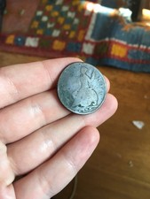 1772 George III Copper Half Penny