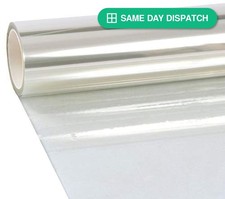 VViViD 4 Mil Clear Safety Window Security Film 30" Wide x 10 ft Roll, UV