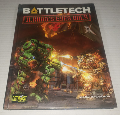 Battletech: Ilkhan's Eyes Only (2024, Hardcover w/ Insert) CAT35905