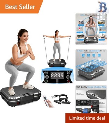 Vibration Plate Exercise Machine, Vibration Plate for Lymphatic Drainage Weig...