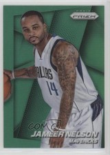 2014-15 Panini Prizm Green Prizm Jameer Nelson #15 1s8