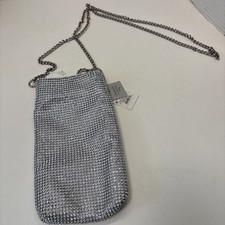 Lightweight Women  s CrossBody Bag CellPhone Bag Rhinstone W/chain Party/shopping