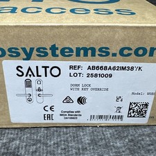 Cerradura de dormitorio con teclado Salto XS4 con anulación de llave Ai6xx W0BK AP668A62IM38YK NUEVO ABIERTO