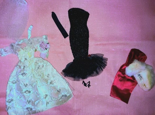 Vintage 1960s BARBIE Doll Dresses