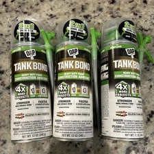 3x DAP Tank Bond Polyurethane Off-white Multi-use Exterior Construction Adhesive