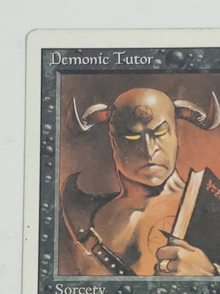 MTG Demonic Tutor (Revised/Black/U) - BGM - Image 3 of 4