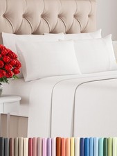 Full 6 Piece Sheet Set - Cooling Breathable Bed Sheets - Hotel Luxury Bed S...