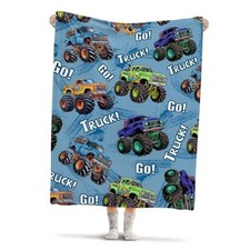 Blanket Lightweight Flannel Throw Blanket Gifts 40"x50" for Kids/children Truck
