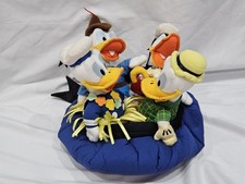 Disney Donald Duck 65th Anniversary "Feisty Years" Bean Bag Plush Set