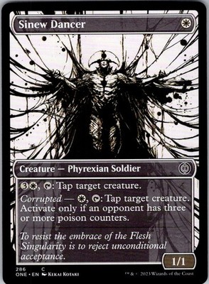 Sinew Dancer (Showcase) 286 Phyrexia: All Will Be One MtG NM